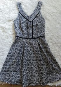 LAST CHANCEMassimo B&W A-Line Dress
